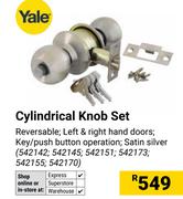Yale Cylinder Knob Set 