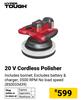 Hyper Tough 20V Cordless Polisher 850033439