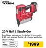 Hyper Tough 20V Nail & Staple Gun 850033642
