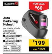 Blacksmith Auto Darkening Helmet Adjustment 850004863