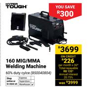 Hyper Tough 160 MIG/MMA Welding Machine 850040804