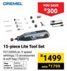 Dremel 15 Piece Lite Tool Set 760571