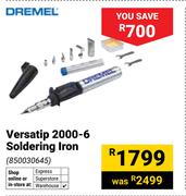 Dremel Versatip 2000-6 Soldering Iron 850030645
