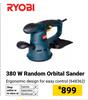 Ryobi 380W Random Orbital Sander 648362