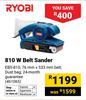 Ryobi 810W Belt Sander EBS-810