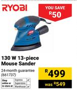 Ryobi 130W 13-Piece Mouse Sander 661737