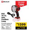 Einhell PXC TE-CL Solo Cordless Lamp 784257