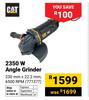 CAT 2350W Angle Grinder 771377