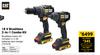 CAT 18V Brushless 2 In 1 Combo Kit 757973