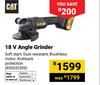 CAT 18V Angle Grinder 850032509