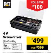CAT 4V Screwdriver 850018396