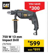 CAT 750W 13mm Impact Drill 767920