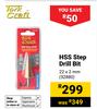 Tork Craft HSS Step Drill Bit 52880