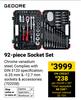 Gedore 92-Piece Socket Set 702058