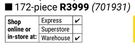 Gedore 172-Piece Spanner Set 701931