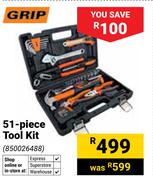 Grip 51-Piece Tool Kit 850026488