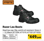 Interceptor Razer Lea Boots-Per Pair