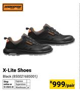 Interceptor X-Lite Shoes (Black) 850021685001-Per Pair