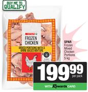 Spar Frozen Mixed Chicken Portions-5Kg Per Pack