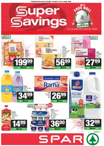 SPAR & SUPERSPAR Inland : Super Savings (25 May - 07 June 2026)