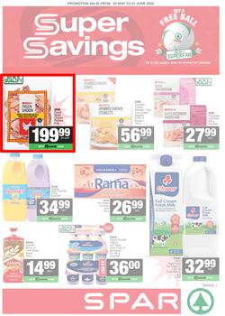 SPAR & SUPERSPAR Inland : Super Savings (25 May - 07 June 2026), page 1
