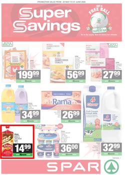 SPAR & SUPERSPAR Inland : Super Savings (25 May - 07 June 2026), page 1