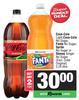 Coca Cola Light No Sugar,Fanta No Sugar,Sprite No Sugar,Stoney Ginger No Sugar-For 2 x 2.25L
