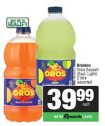 Brookes Oros Squash Assorted-2L