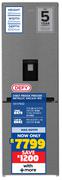 Defy 348L Fridge/Freezer Metallic DAC645-WD 10117052