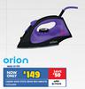 Orion 1600W Non Stick Iron RSH-0808478 10304488