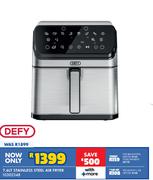 Defy 7.6L Stainless Steel Air Fryer 10302348