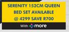 Cozy Nights Serenity 152cm Queen Bed Set