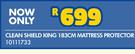 Sealy Clean Shield King 183cm Mattress Protector 10111733