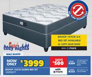 Cozy Nights Bishop 152cm Queen Bed Set 10290377