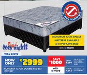 Cozy Nights Monarch 137cm Double Bed Set 10112897