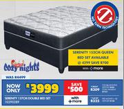 Cozy Nights Serenity 137cm Double Bed Set 10290289