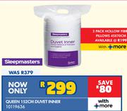 Sleepmasters Queen 152cm Duvet Inner 10119636