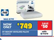 Sealy My Memory Ventilated Pillow 10120993