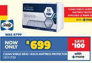Sealy Clean Shield King 183cm Mattress Protector 10111733