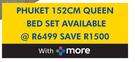 Sealy Phuket 152cm Queen Bed Set 