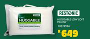 Restonic Huggable Low Loft Pillow 10319594