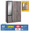 Liberty 120cm 4 Door Robe 10323333