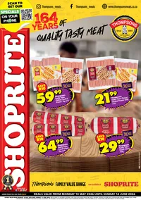 Shoprite Western Cape : Thompson's Savings (18 May - 14 June 2026)
