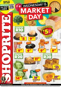 Shoprite Northern Cape & Free State : Wednesday Is Market Day (20 May 2026 Only)