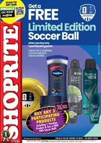 Shoprite Gauteng, Mpumalanga, North West & Limpopo : Personal Care Promotion (15 May - 30 May 2026)