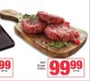 Beef Burger Patties-Per Kg