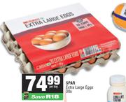 Spar Extra Large Eggs-30s Per Tray