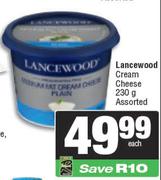Lancewood Cream Cheese Assorted-230g