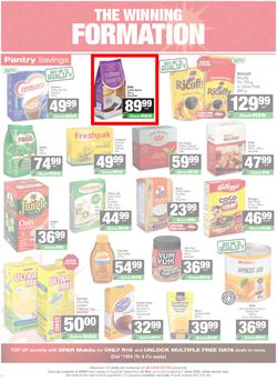 SPAR KwaZulu-Natal (Town) : Super Savings (25 May - 07 June 2026), page 6