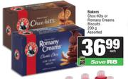 Bakers Choc Kits Or Romany Creams Biscuits-200g